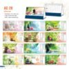 Lịch Bloc 2027 AC Mẫu AC28 - Sống Đẹp (25 x 16 cm) Ấn Phẩm Quà Tết Ngân Hàng & Tài Chính VIP in logo doanh nghiệp quà tặng Tết tại Quà Tặng Ngân Hàng