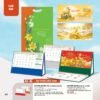 Lịch Bàn Chữ M (Có Note 52 Tuần) 2027 AH Mẫu AH46 (24 x 16cm) Ấn Phẩm Quà Tết Ngân Hàng & Tài Chính VIP in logo doanh nghiệp quà tặng Tết tại Quà Tặng Ngân Hàng