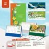 Lịch Bàn Chữ M (Có Note 52 Tuần) 2027 AH Mẫu AH49 (24 x 16cm) Ấn Phẩm Quà Tết Ngân Hàng & Tài Chính VIP in logo doanh nghiệp quà tặng Tết tại Quà Tặng Ngân Hàng