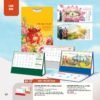 Lịch Bàn Chữ M (Có Note 52 Tuần) 2027 AH Mẫu AH57 (24 x 16cm) Ấn Phẩm Quà Tết Ngân Hàng & Tài Chính VIP in logo doanh nghiệp quà tặng Tết tại Quà Tặng Ngân Hàng