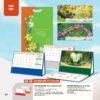 Lịch Bàn Chữ M (Có Note 52 Tuần) 2027 AH Mẫu AH58 (24 x 16cm) Ấn Phẩm Quà Tết Ngân Hàng & Tài Chính VIP in logo doanh nghiệp quà tặng Tết tại Quà Tặng Ngân Hàng