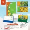 Lịch Bàn Chữ M (Có Note 52 Tuần) 2027 AH Mẫu AH67 - Lộc Xuân (24 x 16cm) Ấn Phẩm Quà Tết Ngân Hàng & Tài Chính VIP in logo doanh nghiệp quà tặng Tết tại Quà Tặng Ngân Hàng