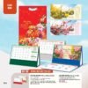 Lịch Bàn Chữ M (Có Note 52 Tuần) 2027 AH Mẫu AH68 (24 x 16cm) Ấn Phẩm Quà Tết Ngân Hàng & Tài Chính VIP in logo doanh nghiệp quà tặng Tết tại Quà Tặng Ngân Hàng