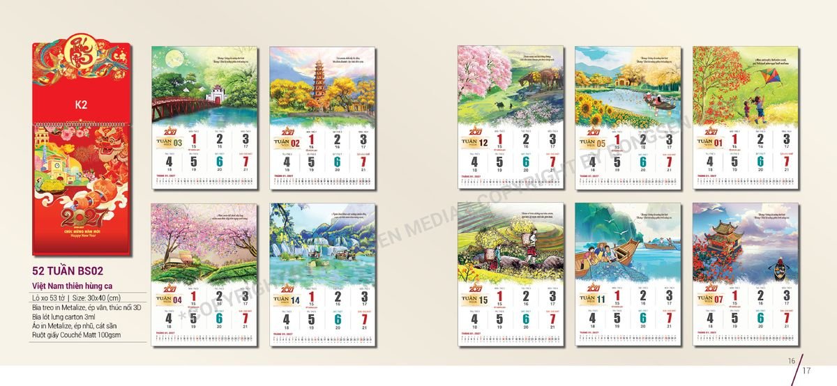 Lịch Bloc Siêu Cực Đại 2027 Bông Sen BS09 Ấn Phẩm Quà Tết Ngân Hàng & Tài Chính VIP Lịch Bloc Siêu Cực Đại 2027 Bông Sen BS09 Ấn Phẩm Quà Tết Ngân Hàng & Tài Chính VIP
