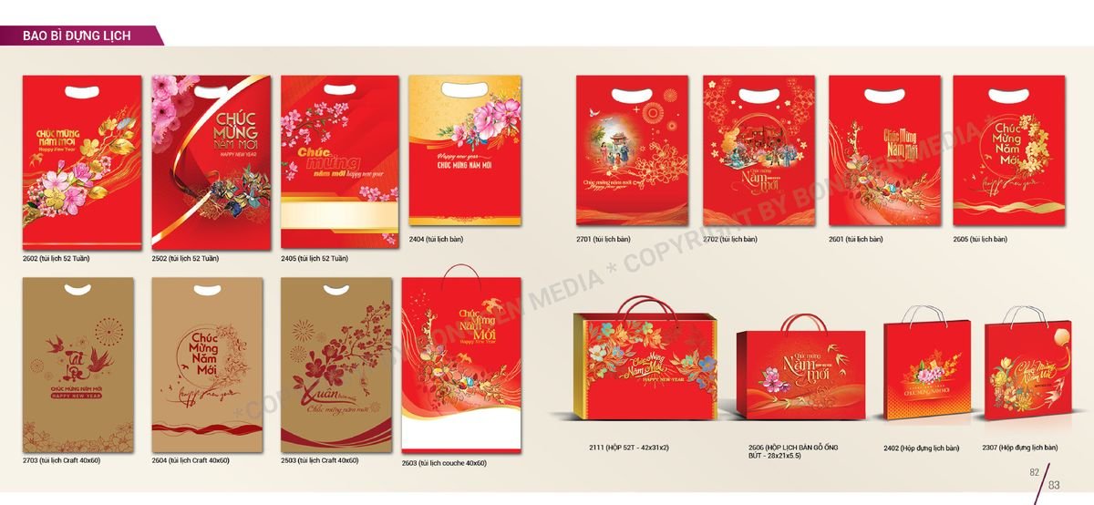 Lịch 52 Tuần Bông Sen 2027 Bông Sen BS42 Ấn Phẩm Quà Tết Ngân Hàng & Tài Chính VIP