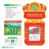 Lịch Bloc Đại Đặc Biệt 2027 HBT Mẫu HBT164 - Lộc Xuân (17 x 24cm) Ấn Phẩm Quà Tết Ngân Hàng & Tài Chính VIP in logo doanh nghiệp quà tặng Tết tại Quà Tặng Ngân Hàng