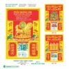 Lịch Bìa Treo 2027 HBT Mẫu HBT184 (15 x 19cm) Ấn Phẩm Quà Tết Ngân Hàng & Tài Chính VIP in logo doanh nghiệp quà tặng Tết tại Quà Tặng Ngân Hàng