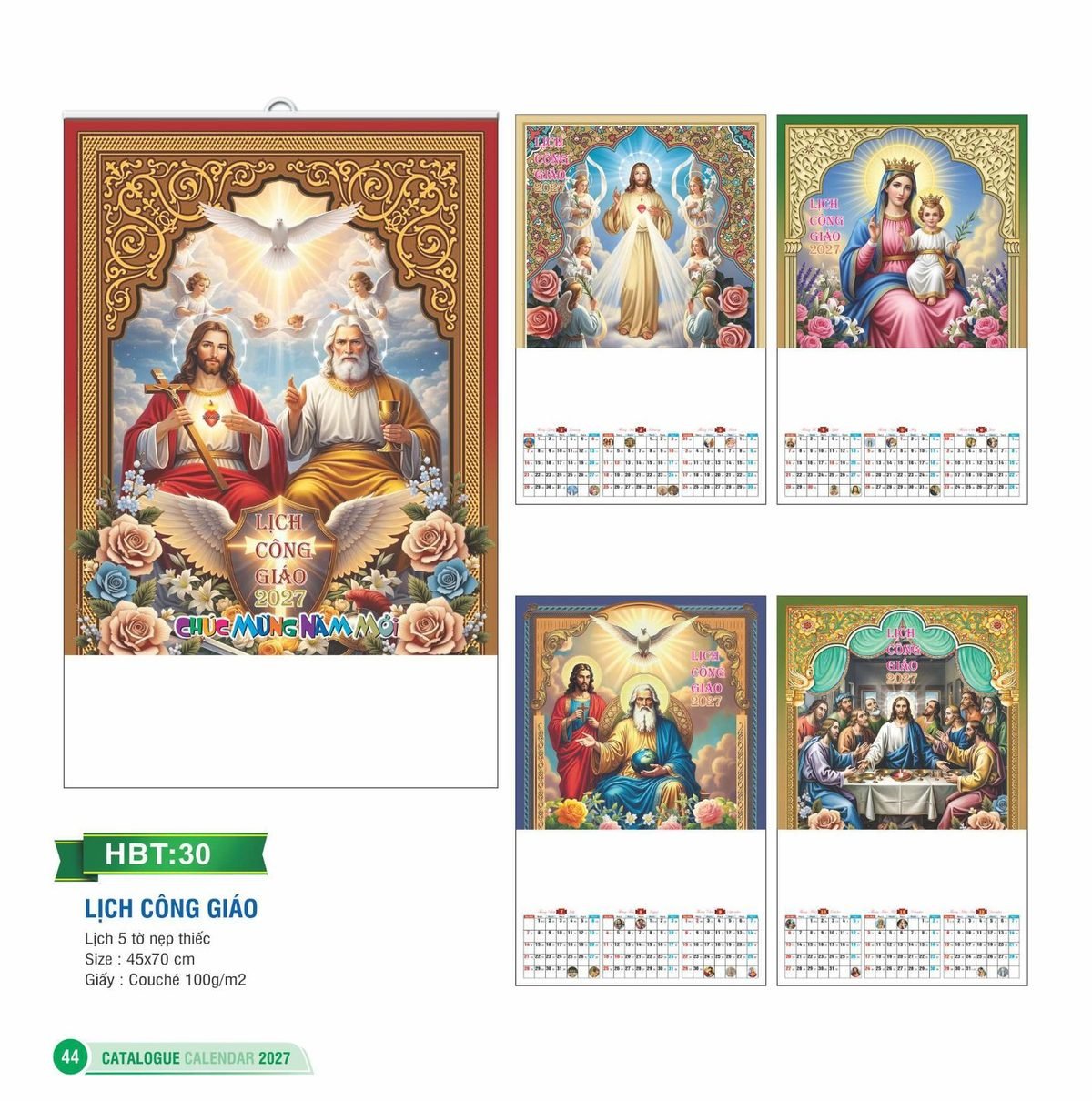 Lịch Treo Tường Nẹp Thiếc 2027 HBT Mẫu HBT31 (45 x 70cm) Ấn Phẩm Quà Tết Ngân Hàng & Tài Chính VIP Lịch Treo Tường Nẹp Thiếc 2027 HBT Mẫu HBT31 (45 x 70cm) Ấn Phẩm Quà Tết Ngân Hàng & Tài Chính VIP in logo doanh nghiệp quà tặng Tết tại Quà Tặng Ngân Hàng