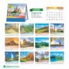 Lịch Để Bàn 2027 HBT Mẫu HBT41 (19 x 21cm) Ấn Phẩm Quà Tết Ngân Hàng & Tài Chính VIP in logo doanh nghiệp quà tặng Tết tại Quà Tặng Ngân Hàng