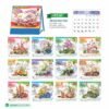 Lịch Để Bàn 2027 HBT Mẫu HBT43 (19 x 21cm) Ấn Phẩm Quà Tết Ngân Hàng & Tài Chính VIP in logo doanh nghiệp quà tặng Tết tại Quà Tặng Ngân Hàng