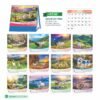 Lịch Để Bàn 2027 HBT Mẫu HBT46 (19 x 21cm) Ấn Phẩm Quà Tết Ngân Hàng & Tài Chính VIP in logo doanh nghiệp quà tặng Tết tại Quà Tặng Ngân Hàng