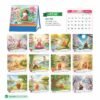 Lịch Để Bàn 2027 HBT Mẫu HBT49 (19 x 21cm) Ấn Phẩm Quà Tết Ngân Hàng & Tài Chính VIP in logo doanh nghiệp quà tặng Tết tại Quà Tặng Ngân Hàng