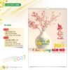 Lịch Treo Tường 2027 HT Mẫu HT43 (40 x 60cm) Ấn Phẩm Quà Tết Ngân Hàng & Tài Chính VIP in logo doanh nghiệp quà tặng Tết tại Quà Tặng Ngân Hàng