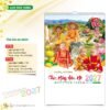Lịch Treo Tường 2027 HT Mẫu HT53 (40 x 60cm) Ấn Phẩm Quà Tết Ngân Hàng & Tài Chính VIP in logo doanh nghiệp quà tặng Tết tại Quà Tặng Ngân Hàng