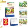 Lịch Để Bàn 2027 HT Mẫu HT75 (18 x 21cm) Ấn Phẩm Quà Tết Ngân Hàng & Tài Chính VIP in logo doanh nghiệp quà tặng Tết tại Quà Tặng Ngân Hàng