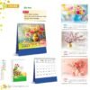 Lịch Để Bàn 2027 HT Mẫu HT77 (18 x 21cm) Ấn Phẩm Quà Tết Ngân Hàng & Tài Chính VIP in logo doanh nghiệp quà tặng Tết tại Quà Tặng Ngân Hàng