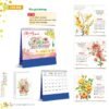Lịch Để Bàn 2027 HT Mẫu HT78 (18 x 21cm) Ấn Phẩm Quà Tết Ngân Hàng & Tài Chính VIP in logo doanh nghiệp quà tặng Tết tại Quà Tặng Ngân Hàng