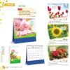 Lịch Bàn Chữ M (Có Note 52 Tuần) 2027 HT Mẫu HT79 (18 x 21cm) Ấn Phẩm Quà Tết Ngân Hàng & Tài Chính VIP in logo doanh nghiệp quà tặng Tết tại Quà Tặng Ngân Hàng