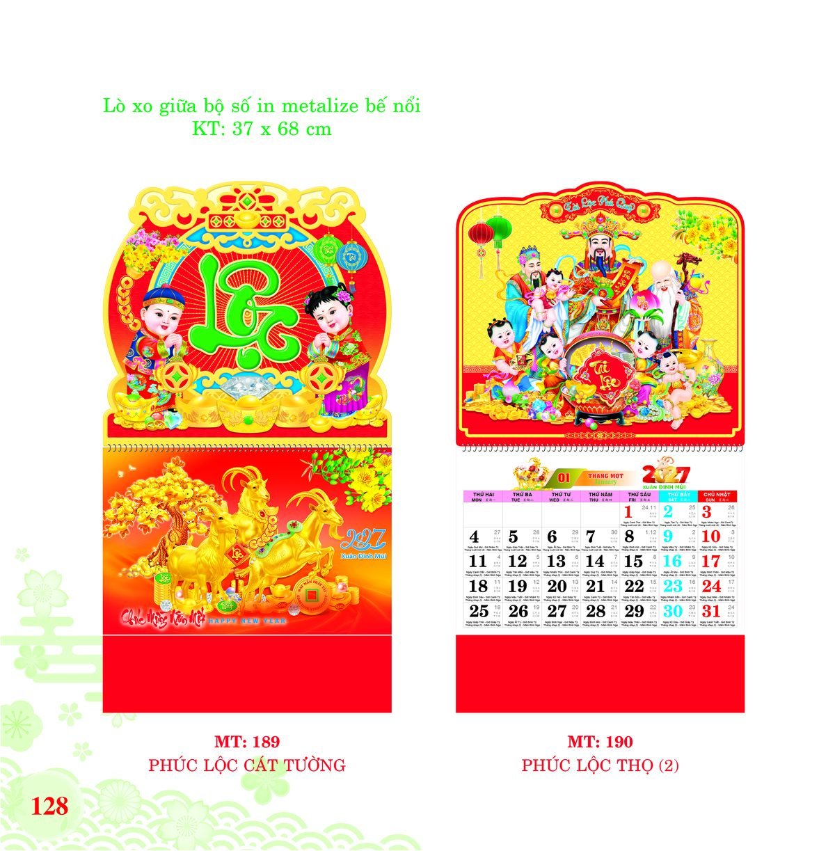 Lịch Treo Tường Lò Xo 2027 MT Mẫu MT189 (37 x 68cm) Ấn Phẩm Quà Tết Ngân Hàng & Tài Chính VIP Lịch Treo Tường Lò Xo 2027 MT Mẫu MT189 (37 x 68cm) Ấn Phẩm Quà Tết Ngân Hàng & Tài Chính VIP in logo doanh nghiệp quà tặng Tết tại Quà Tặng Ngân Hàng