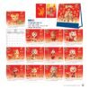 Lịch Bloc 2027 NB Mẫu NB301 (31 x 202 cm) Ấn Phẩm Quà Tết Ngân Hàng & Tài Chính VIP in logo doanh nghiệp quà tặng Tết tại Quà Tặng Ngân Hàng