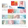 Lịch Bloc 2027 NB Mẫu NB318 (29 x 41 cm) Ấn Phẩm Quà Tết Ngân Hàng & Tài Chính VIP in logo doanh nghiệp quà tặng Tết tại Quà Tặng Ngân Hàng