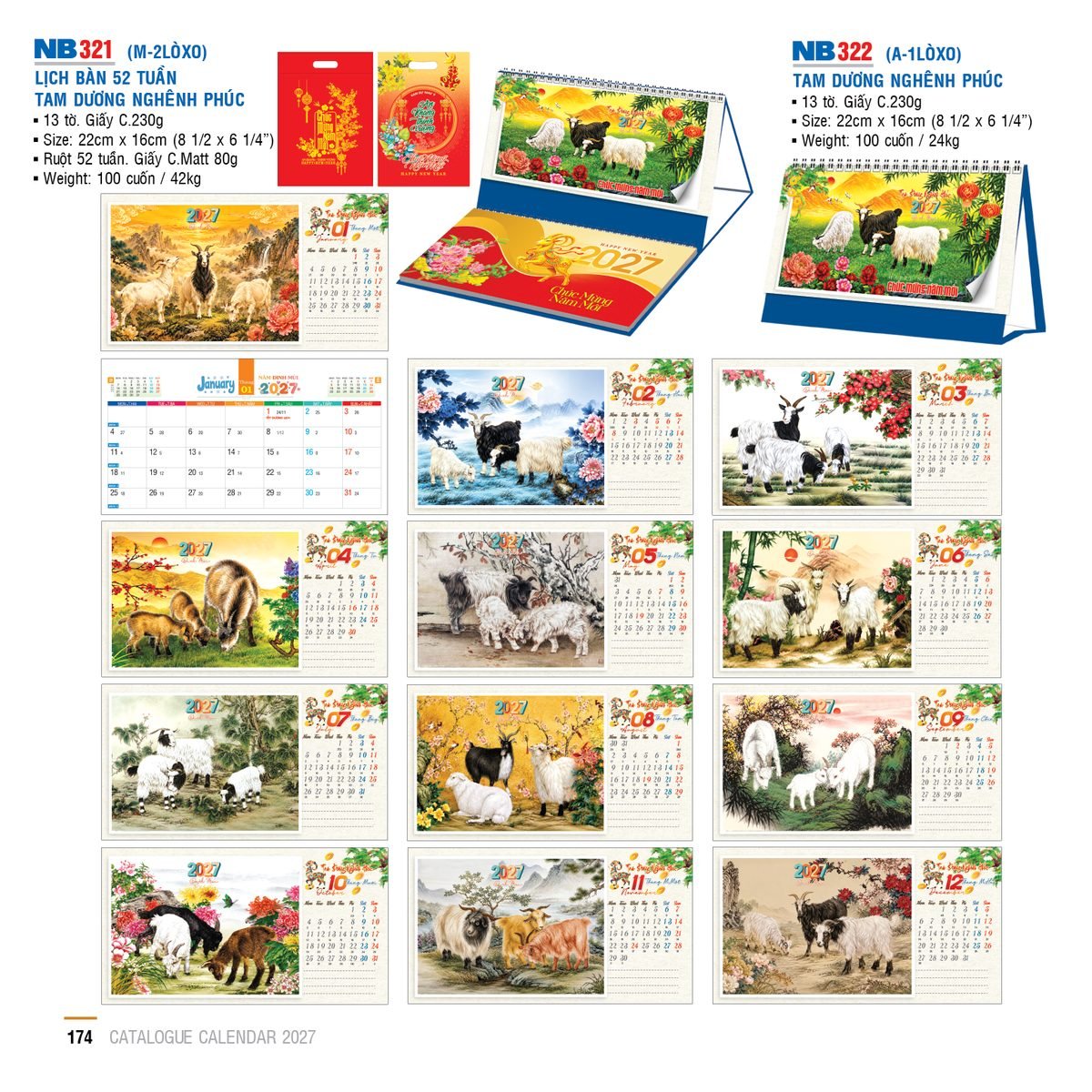 Lịch Để Bàn 2027 NB Mẫu NB322 (16 x 24 cm) Ấn Phẩm Quà Tết Ngân Hàng & Tài Chính VIP Lịch Để Bàn 2027 NB Mẫu NB322 (16 x 24 cm) Ấn Phẩm Quà Tết Ngân Hàng & Tài Chính VIP in logo doanh nghiệp quà tặng Tết tại Quà Tặng Ngân Hàng