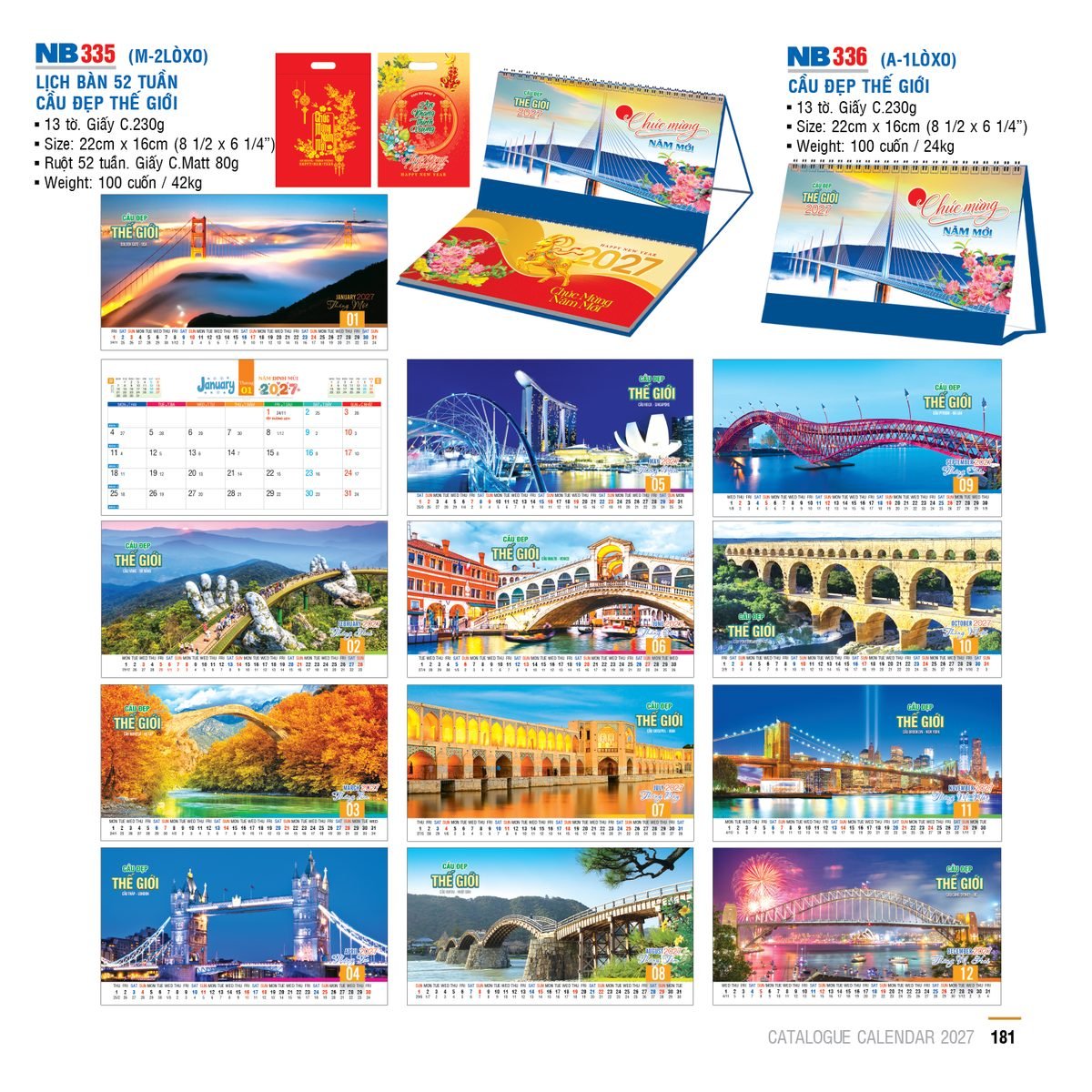 Lịch Để Bàn 2027 NB Mẫu NB336 (16 x 24 cm) Ấn Phẩm Quà Tết Ngân Hàng & Tài Chính VIP Lịch Để Bàn 2027 NB Mẫu NB336 (16 x 24 cm) Ấn Phẩm Quà Tết Ngân Hàng & Tài Chính VIP in logo doanh nghiệp quà tặng Tết tại Quà Tặng Ngân Hàng