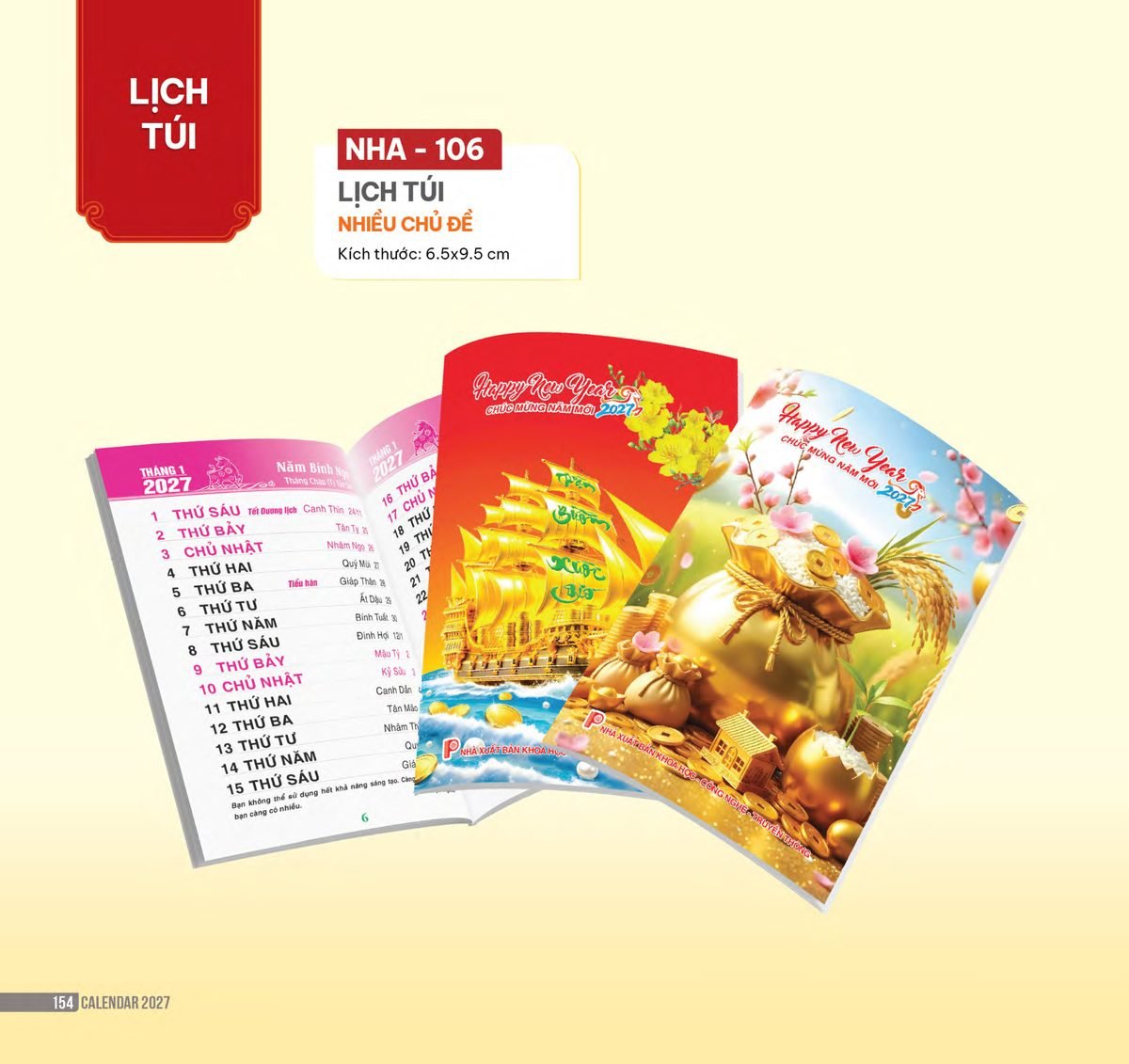 Lịch Bloc 2027 NHA Mẫu NHA106 (29 x 41 cm) Ấn Phẩm Quà Tết Ngân Hàng & Tài Chính VIP Lịch Bloc 2027 NHA Mẫu NHA106 (29 x 41 cm) Ấn Phẩm Quà Tết Ngân Hàng & Tài Chính VIP in logo doanh nghiệp quà tặng Tết tại Quà Tặng Ngân Hàng