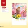 Lịch Treo Tường Lò Xo 2027 NHA Mẫu NHA83 (40 x 60cm) Ấn Phẩm Quà Tết Ngân Hàng & Tài Chính VIP in logo doanh nghiệp quà tặng Tết tại Quà Tặng Ngân Hàng