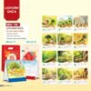 Lịch Bàn Chữ A 2027 NHA Mẫu NHA94 (17 x 19cm) Ấn Phẩm Quà Tết Ngân Hàng & Tài Chính VIP in logo doanh nghiệp quà tặng Tết tại Quà Tặng Ngân Hàng