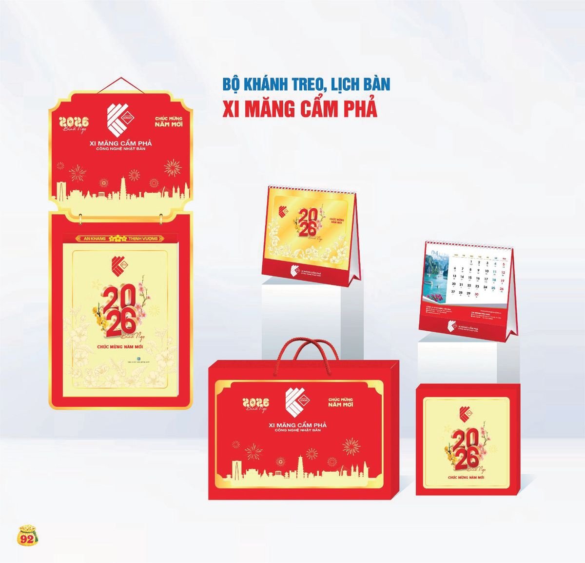 Lịch Bloc Siêu Cực Đại 2027 TDM89 Ấn Phẩm Quà Tết Ngân Hàng & Tài Chính VIP