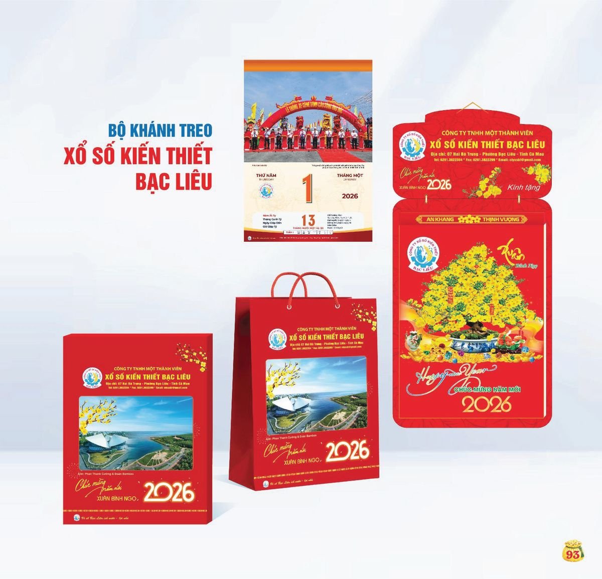 Lịch Bloc Siêu Cực Đại 2027 TDM90 Ấn Phẩm Quà Tết Ngân Hàng & Tài Chính VIP