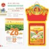 Lịch Bloc Siêu Đại 2027 TD Mẫu TD19 (20 x 30 cm) Ấn Phẩm Quà Tết Ngân Hàng & Tài Chính VIP in logo doanh nghiệp quà tặng Tết tại Quà Tặng Ngân Hàng