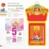 Lịch Bloc Siêu Đại 2027 TD Mẫu TD22 (20 x 30 cm) Ấn Phẩm Quà Tết Ngân Hàng & Tài Chính VIP in logo doanh nghiệp quà tặng Tết tại Quà Tặng Ngân Hàng