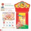 Lịch Treo Tường Lò Xo 2027 TD Mẫu TD40 (40 x 60 cm) Ấn Phẩm Quà Tết Ngân Hàng & Tài Chính VIP in logo doanh nghiệp quà tặng Tết tại Quà Tặng Ngân Hàng