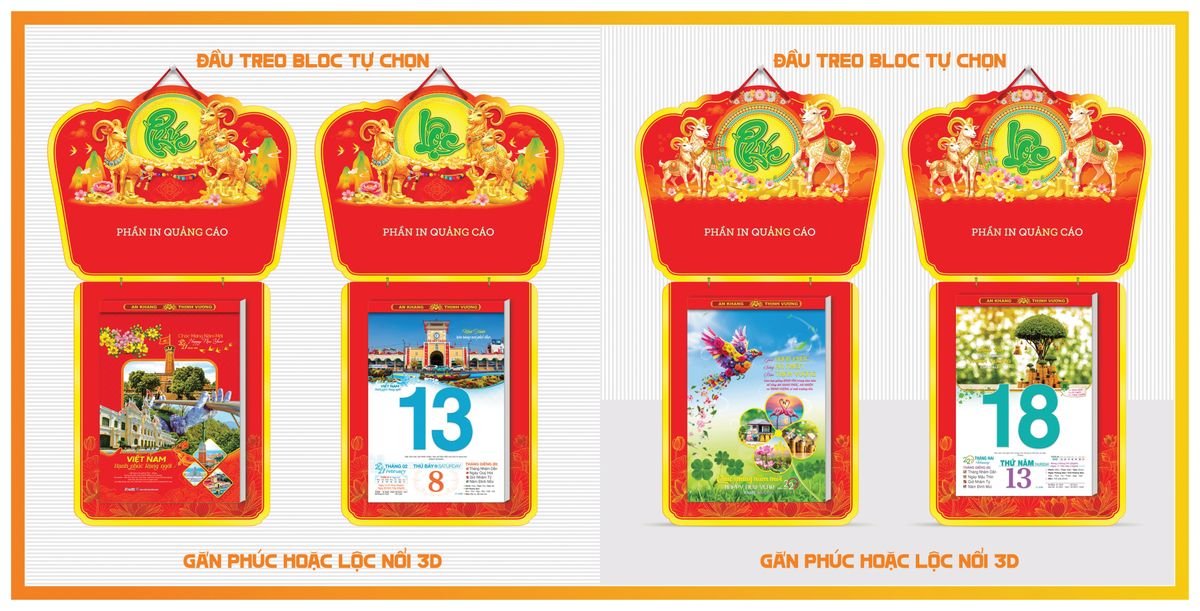 Lịch Bloc TPN 2027 TPNBLOC28 Ấn Phẩm Quà Tết Ngân Hàng & Tài Chính VIP