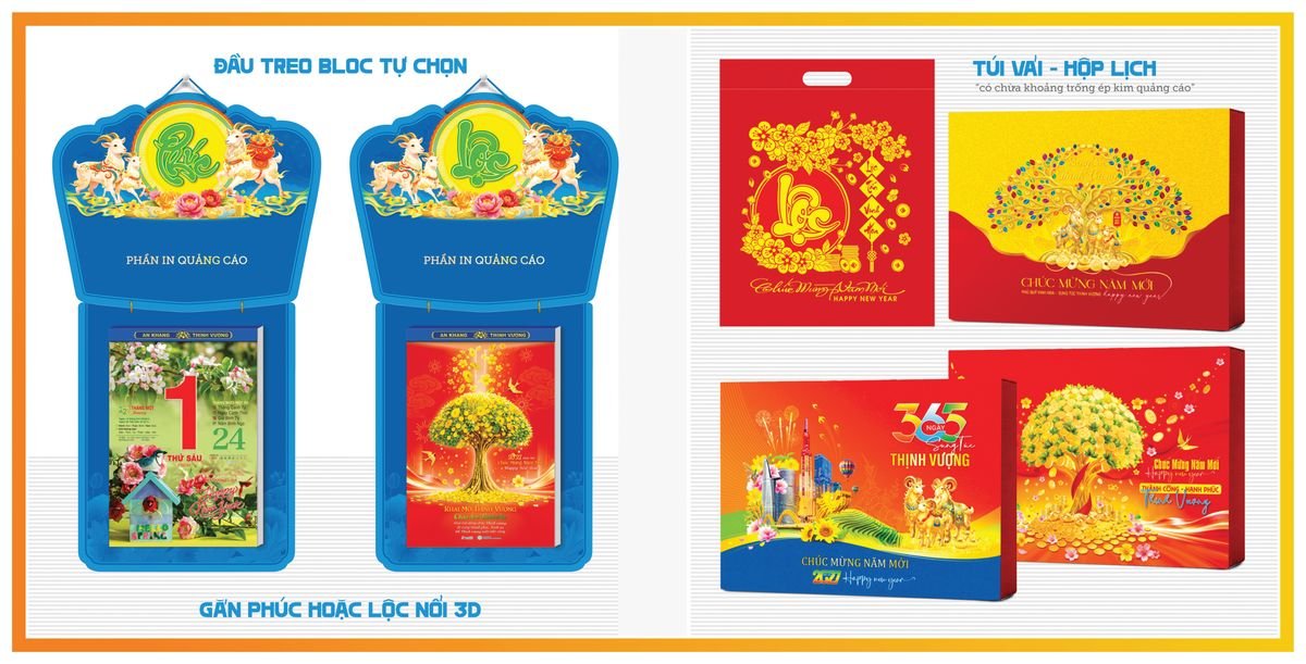 Lịch Bloc TPN 2027 TPNBLOC30 Ấn Phẩm Quà Tết Ngân Hàng & Tài Chính VIP